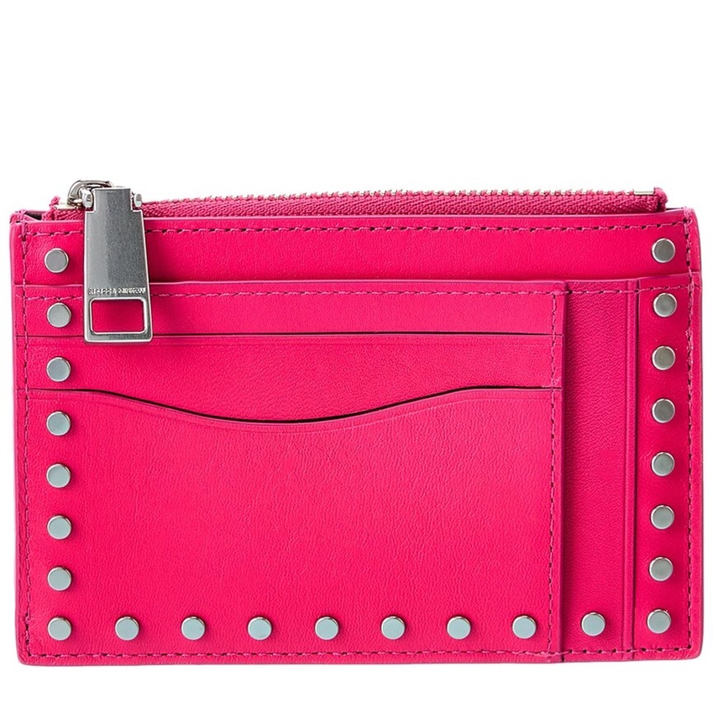 Rebecca Minkoff Jett Card Case Pink